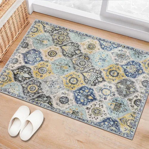 Miniatura 13 de Lahome - Alfombra de marroquí tejida, alfombra para cocina, pasillo, antideslizante, pasillo para entrada, pasillo de lavadero, dormitorio, 274 x