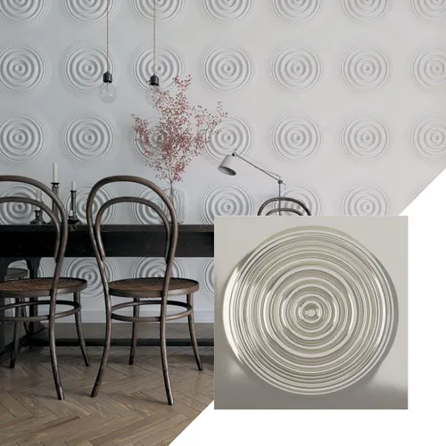 Miniatura 26 de Ekena Millwork 19 5/8 pulgadas de ancho x 19 5/8 pulgadas de alto, Shallow EnduraWall Panel decorativo de pared 3D, carbón