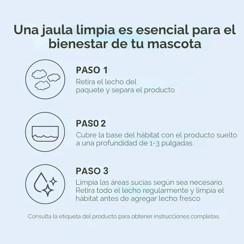 Miniatura 6 de Ropa de cama limpia y tierna para animal pequeño Kaytee, Blanco