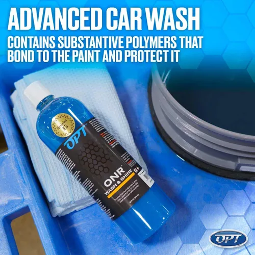 Miniatura 2 de Optimum No Rinse Wash and Shine Versión 5 - Jabón de Lavado sin Enjuague ONR para Detalle de Auto, Uso en Pintura, Recubrimientos Cerámicos, Vidrio