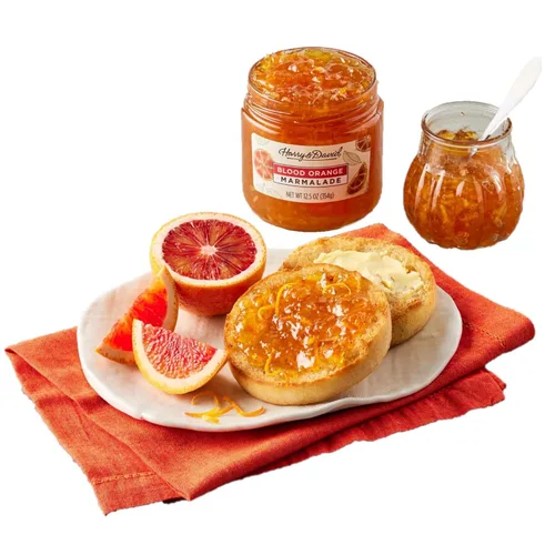 Harry & David Mermelada de Naranja Sangrienta (368 Gramos), Untable para el Desayuno, Artículo para Cesta de Regalo, Para Maridaje con Queso