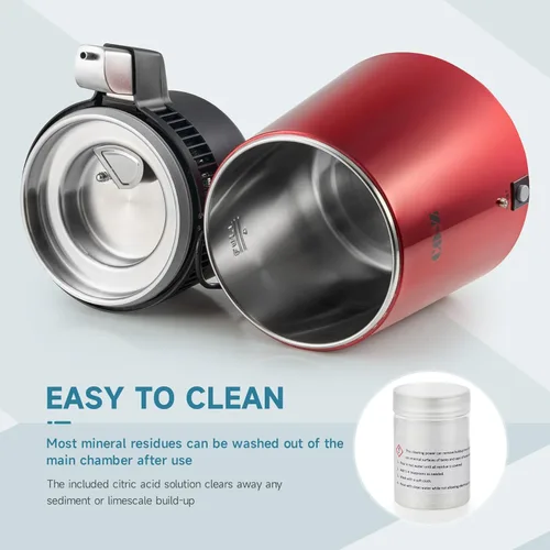 Miniatura 7 de CO-Z Destilador de Agua, Máquina de Destilación de Agua Pura de Acero Inoxidable para Encimera de Mesa, Escritorio, Máquina de Fabricación de Agua