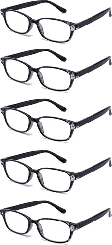 Miniatura 7 de Paquete de 5 lentes de lectura de plástico para mujer