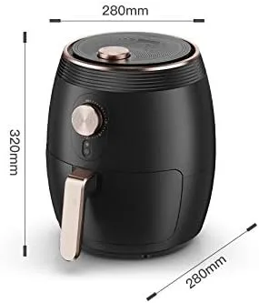 Miniatura 2 de Freidora de aire de gran capacidad para el hogar de 3.7L sin aceite eléctrico completamente automático multifunción francés