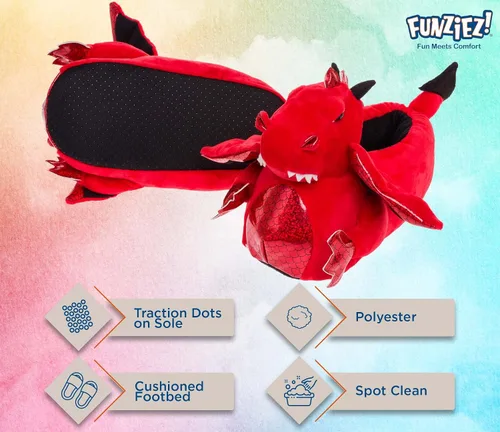 Miniatura 4 de Fuzzy Lobster Slippers for Women & Men, Pig, Fish, Sloth Funny House Shoes for Indoor & Outdoor, Animal Duck, Cute Novelty