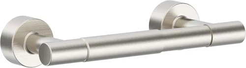 Miniatura 5 de Gerber Parma D446258 - Soporte de pared para papel higiénico de doble poste cromado moderno para pared de baño