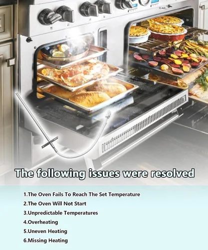 Miniatura 5 de WB20K10015 Sensor de temperatura de rango/estufa/horno para horno GE Hotpoint, reemplaza PD00023187,1085891,AP3792591,EAP953423,PS953423 ETC