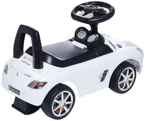 Miniatura 2 de Mejores coches de paseo Mercedes Benz, coche para empujar, blanco