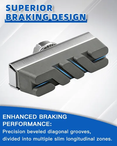 Miniatura 4 de Zacro 2/4 Pairs Bike Brake Pads, Ceramic Bicycle Disc Brake Pads Fit for Tektro Shimano TRP Deore Br-M575 B01s Mt200 M525 M515 T615 T675 M505 M495