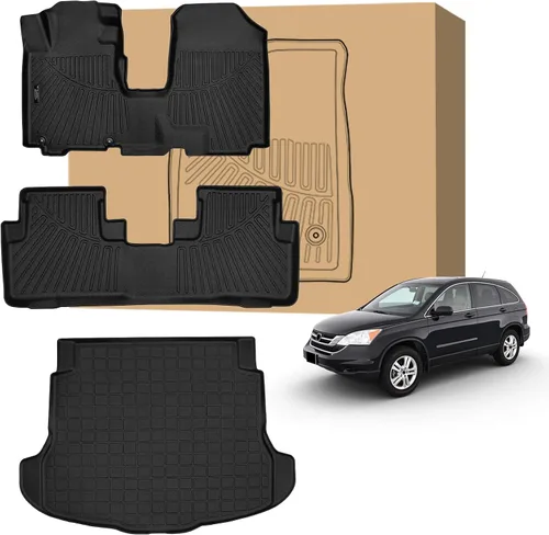 Miniatura 50 de Tapetes de suelo Peleus para Mercedes-Benz Sprinter 2500/3500 2025-2019, solo para furgoneta de carga, forros personalizados de goma TPE para todo