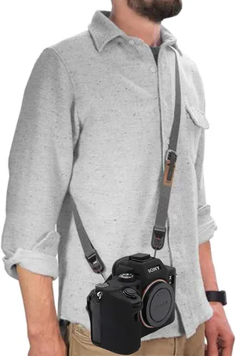 Miniatura 6 de Funda para Sony A7 iii, funda de goma de silicona profesional cubierta protectora para cámara A7 iii A7r iii a73 a7R 3 + paño de microfibra (negro)