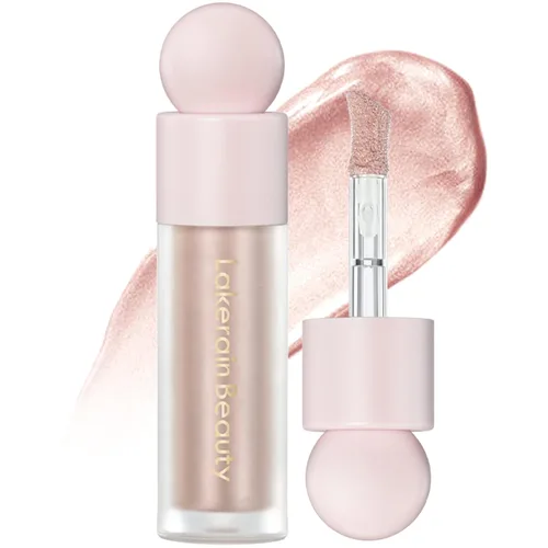 Miniatura 8 de Erinde Iluminador líquido, Barra bronceadora facial, Acabado natural brillante, Crema iluminadora sedosa y ligera de mezcla fácil, Sin crueldad, 01#