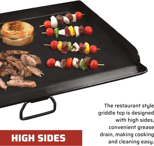Miniatura 4 de Camp Chef SG60 Deluxe Double Burner Steel Professional Griddle (Steel)