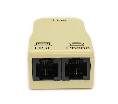 Miniatura 2 de iMBAPrice Divisor DSL en línea con filtro de ruido para línea telefónica