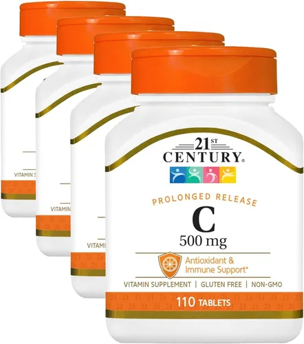 Miniatura 9 de 21st Century C 500 mg comprimidos de liberación prolongada, 110 unidades (21190)