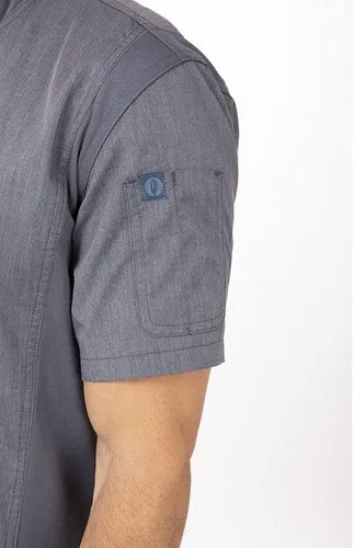 Miniatura 4 de Chef Works Springfield - Abrigo de chef para hombre