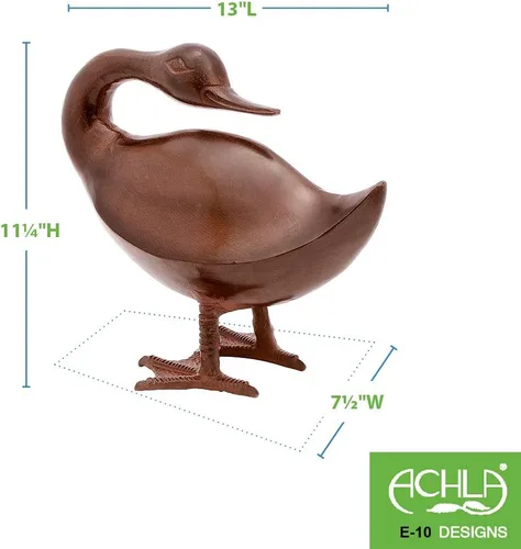 Miniatura 2 de Achla Designs Adiós pato, estatua de animales de jardín