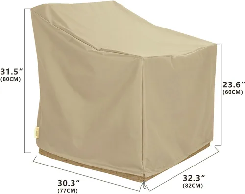 Miniatura 4 de Fundas para Muebles de Patio, Funda para Muebles de Exterior Impermeable, Fundas de Juego de Muebles de Patio para Juego de Conversación al Aire