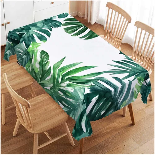 Miniatura 15 de Swono - Mantel de mesa con patrón azteca, estilo étnico nativo, estilo boho geométrico, verde decorativo, para cocina, banquete de fiesta y mantel