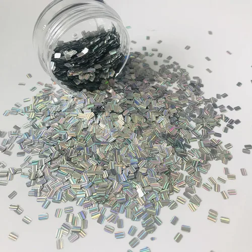 Miniatura 8 de Paquete de 0.35 onzas por paquete, astilla de 0.47 pulgadas con purpurina de huesos grandes, para festivales, rave, maquillaje, rostro, cuerpo
