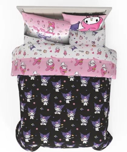 Miniatura 91 de Franco - Juego de ropa de cama para niños, edredón y sábanas supersuaves con funda de almohada, 5 piezas, tamaño individual, Jurassic World, 6A1348