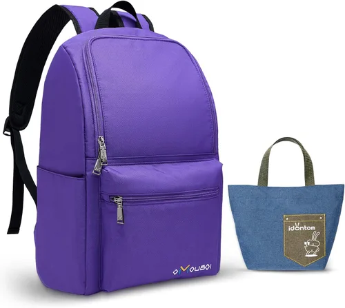 Miniatura 14 de OMOUBOI Mochilas casuales Superbreak Mochila para laptop de 14 pulgadas para mujeres y hombres Apta para turismo y negocios (Negro)