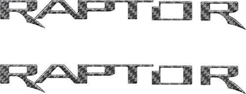 Miniatura 6 de Insertos de emblema para capó - Compatible con Ford F-150/Bronco Raptor 2021-2026 * Color OE: plata icónica