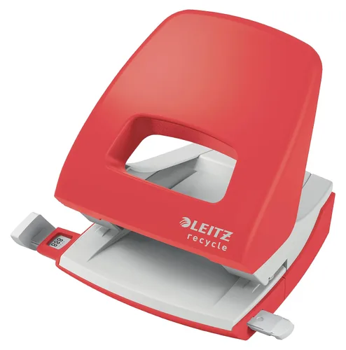 Miniatura 12 de Leitz NeXXt 50100055 - Perforadora de 10 hojas A4, 100% reciclable, acero y plástico reciclado, compensado con CO2, ecológico, rango de reciclaje