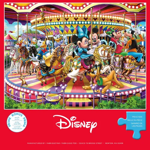 Miniatura 7 de Ceaco - Disney - Carrusel - Rompecabezas de 300 piezas de gran
