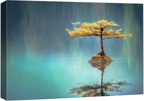 Miniatura 52 de Impresiones en lienzo para pared, hermoso paisaje/paisaje, puesta de sol sobre campo de trigo, arte moderno para decoración del hogar/arte de pared