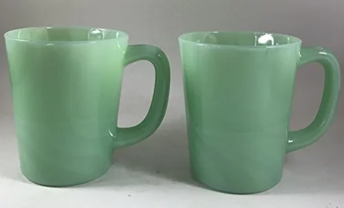 Miniatura 2 de Taza de café – Taza de cristal – Patrón simple y simple – Hecho en Estados Unidos – Mosser Glass USA (1, corona rosa toscana)