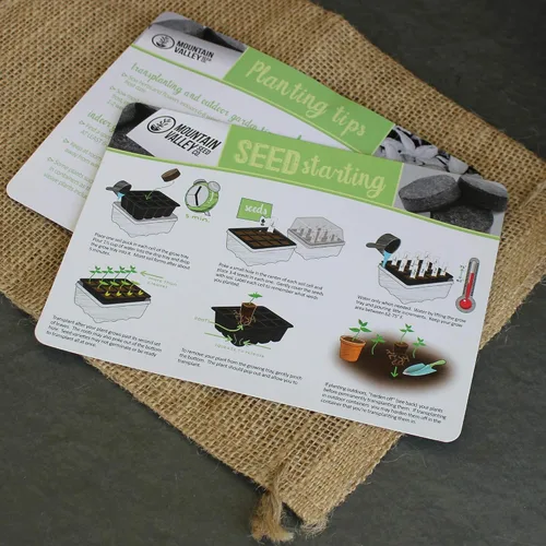 Miniatura 4 de Kits de inicio de semillas para jardín de interiores - cultivo de hierbas culinarias, medicinales y de té - comienza con el cultivo al aire libre