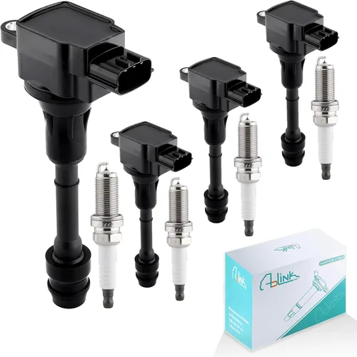 Miniatura 12 de Paquete de bobinas de encendido UF349 22401-8H515 Bujías para Infiniti I35 QX4 (3.5L 4.0L) para Nissan NV1500 NV3500 2012-2019, NV2500 2012-2020