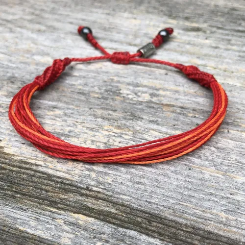 Miniatura 151 de Rumi Sumaq Pulsera de concientización para hombres, mujeres y niños – Pulsera de apoyo tejida ajustable anudada a mano – Pulsera de conciencia sutil