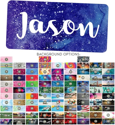 Imán de casillero personalizado mediano para casillero, nombres personalizados, regalos para profesores, regalo de médicos, para tableros de