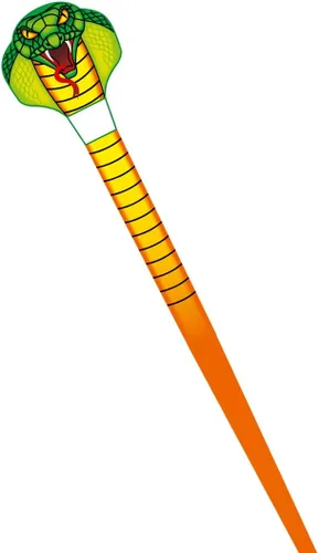 Miniatura 2 de HQ Kites and Designs Emerald Cobra Kite Active Play para edades de 5 a 12 años