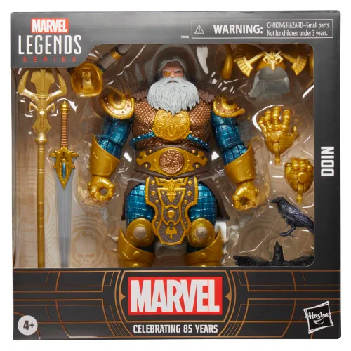 Miniatura 4 de Marvel Legends Series Odin, Figura de acción coleccionable de 6 pulgadas de aniversario número 85 Deluxe Comics
