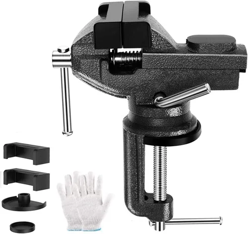 Miniatura 2 de MYTEC Tornillo de banco para el hogar, 2.5" negro