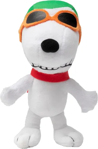 Miniatura 2 de JINX Snoopy de peluche coleccionable oficial de Peanuts, excelente juguete de peluche para niños pequeños y preescolar, Flying Ace