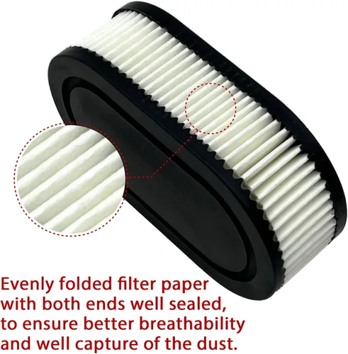 Miniatura 3 de 593260 Filtro de aire para 4247 5432 5432k 09P00 09P702 550E 500EX 550EX 625 575EX Series Motor compatible con el motor Craftsman Husqvarna Toro