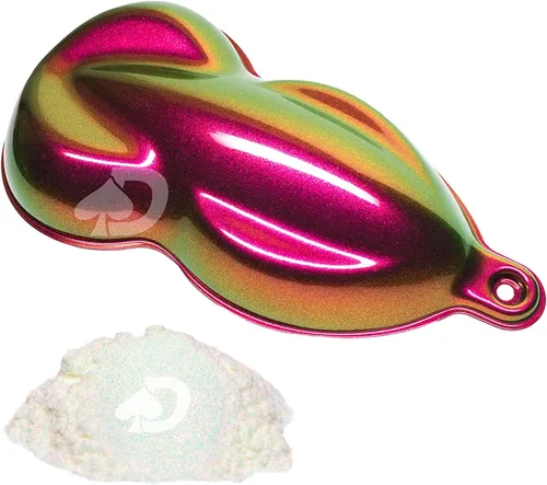 Miniatura 18 de 0.18 oz Arson SuperShift Pearl Polvo de mica camaleón intenso Pigmento de cambio de color para pintura Pigmento camaleón para pintura Polvo