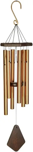 Miniatura 13 de Campanillas de Viento Nature's Melody Premiere Grande Tunes – Campanillas de Viento para Exteriores con 6 Tubos Afinados en Escala Pentatónica