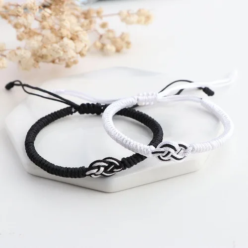 Miniatura 8 de SKIRIFLA Pulseras a juego para parejas, novio, novia, aniversario, día de San Valentín, regalos para él y ella