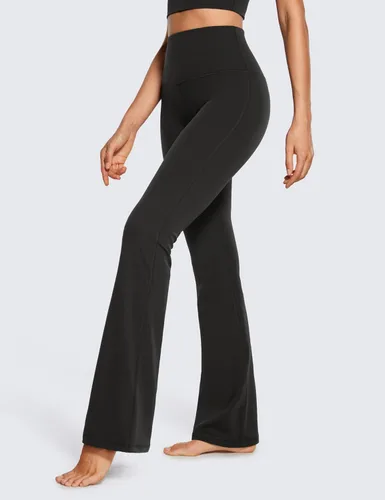 Miniatura 3 de CRZ YOGA Butterluxe - Pantalones acampanados de cintura alta para mujer de 30.5 32 pulgadas, pantalones de yoga de pierna ancha con bolsillo