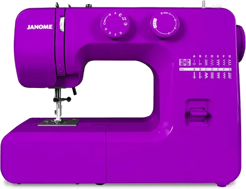 Miniatura 13 de Janome Blue Couture - Máquina de coser fácil de usar con estructura metálica interior, diagrama de bobina, videos tutoriales, ¡hecha pensando