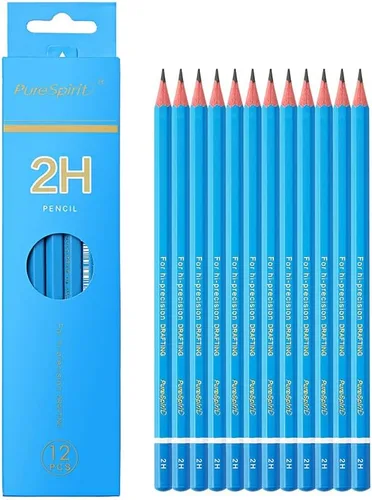 Miniatura 8 de Lápices de boceto para dibujo 2B, 12 piezas, lápices profesionales de dibujo de arte para sombrear, hacer bocetos y garabatear Lápiz de grafito