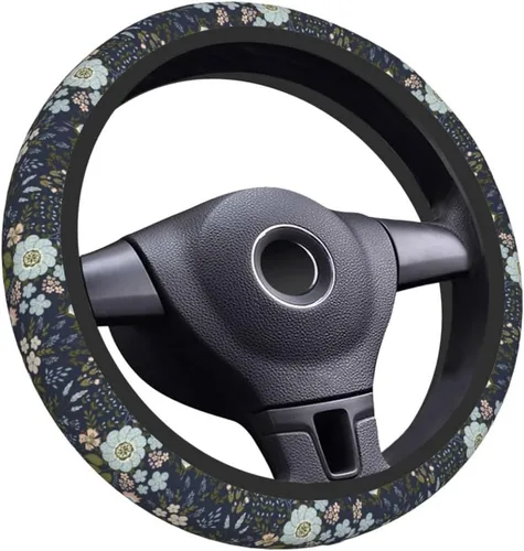 Miniatura 24 de Funda para Volante Accesorios para Automóvil Antideslizante Transpirable Universal 15 Pulgadas Neopreno Decoración Interior del Auto para Hombres