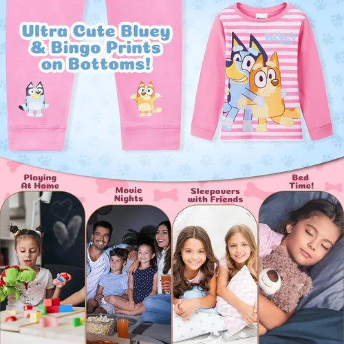 Miniatura 3 de Bluey Pijamas para niñas
