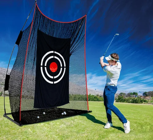 Miniatura 7 de Objetivo de golf de tela de golf para reemplazo de red, objetivo de golf para golpear red, objetivo de práctica de golf, ayudas de entrenamiento