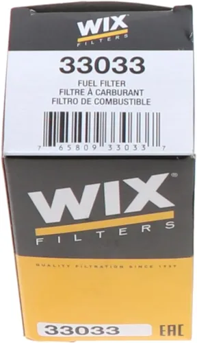 Miniatura 4 de WIX 33033 Filtro de combustible universal en línea con entrada/salida de abrazadera de 3/8 pulgadas, presión máxima 60-PSI